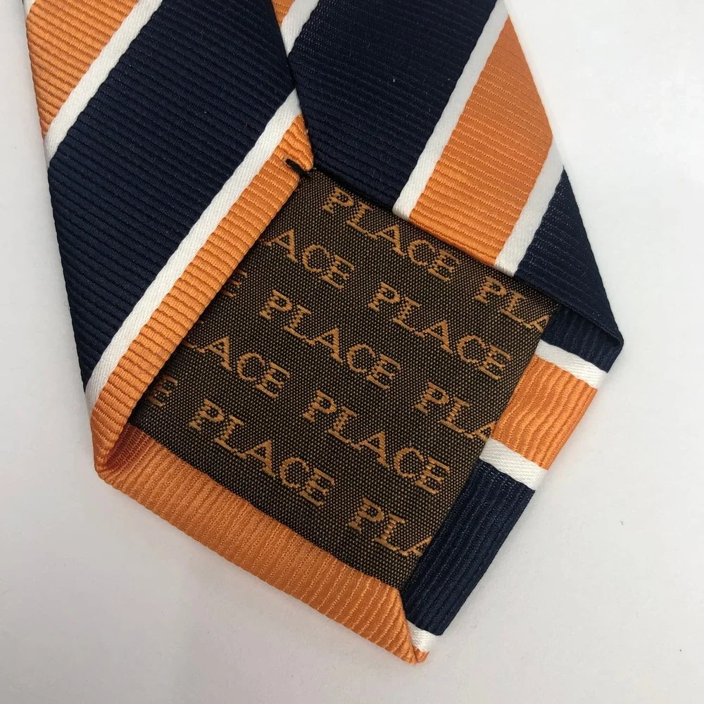 Youth Place clasp/Clip Tie Adjustable neck strap Size 4-7